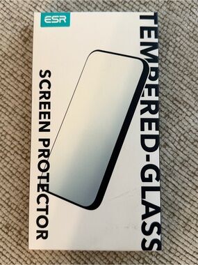 pack of 2 tempered glass iPhone 13 pro screen protectors